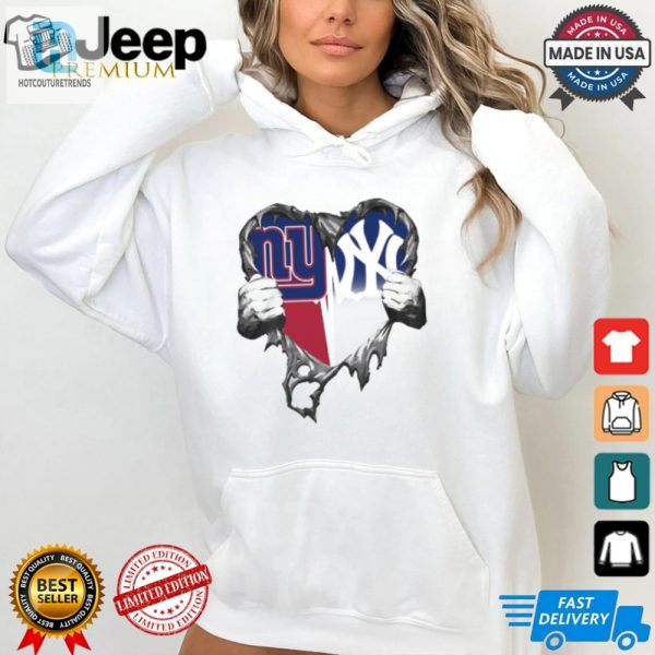 Inside Me New York Giants And New York Yankees 2024 T Shirt White hotcouturetrends 1 2