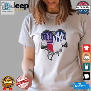 Inside Me New York Giants And New York Yankees 2024 T Shirt White hotcouturetrends 1 3