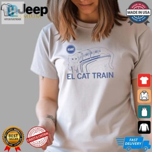 Chicago El Cat Train 2024 T Shirt White hotcouturetrends 1 3