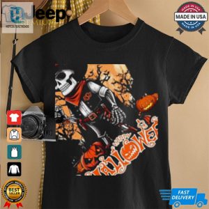 Oklahoma State Cowboys Skull With Gun Happy Halloween Set hotcouturetrends 1 2