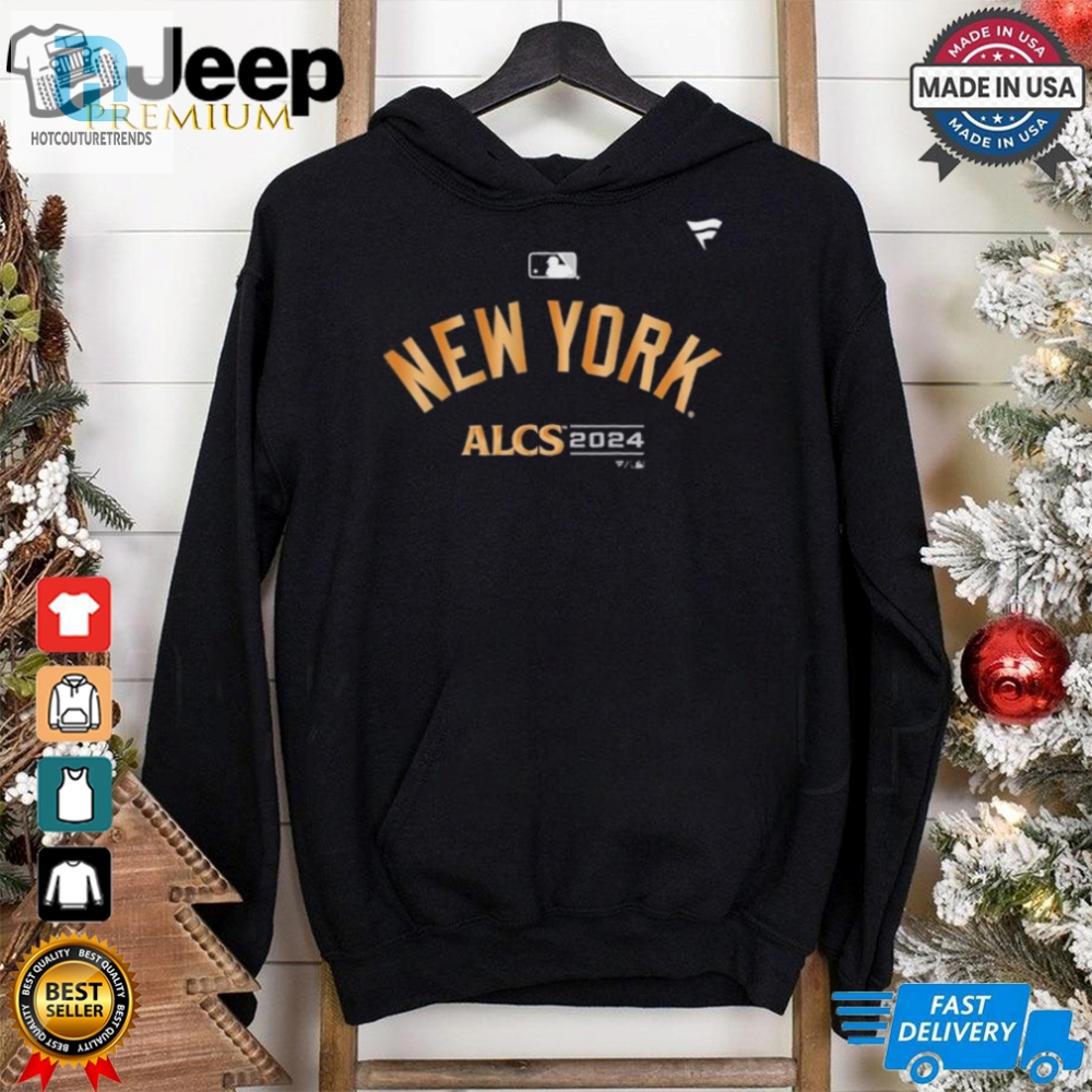 Mlb New York Yankees Alcs 2024 Gold Shirt 