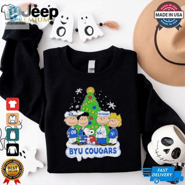 Peanuts Characters X Byu Cougars Christmas Shirt hotcouturetrends 1 3