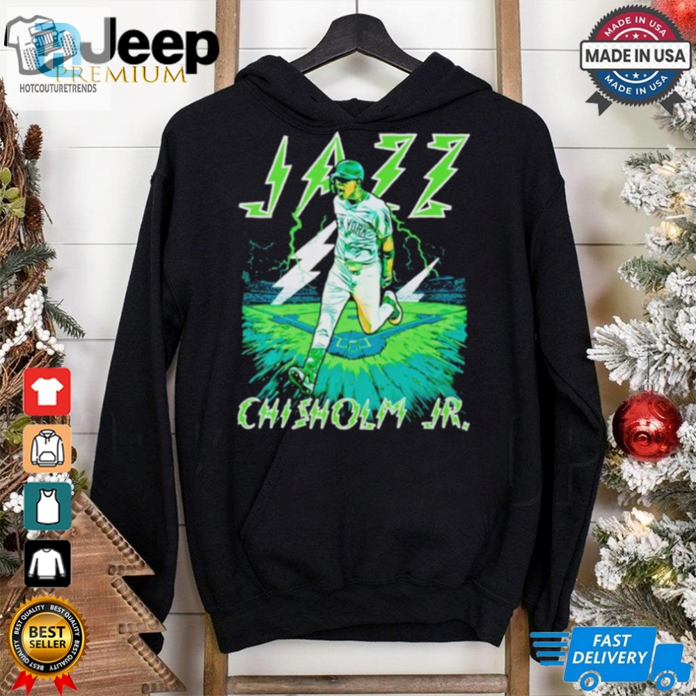 Jazz Chisholm Jr New York Yankees Baseball Graphic Shirt 