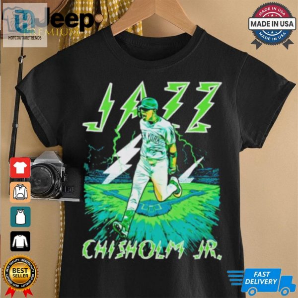 Jazz Chisholm Jr New York Yankees Baseball Graphic Shirt hotcouturetrends 1 2