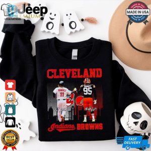 Ramirez Garrett Cleveland Guardians Browns Signature Shirt hotcouturetrends 1 3