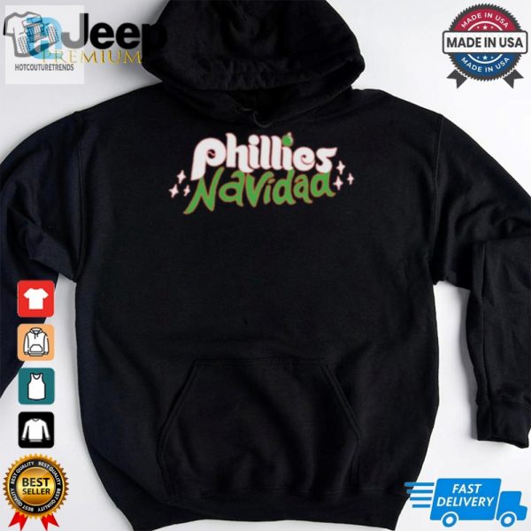 Philly Christmas Phillies Feliz Navidad Shirt hotcouturetrends 1