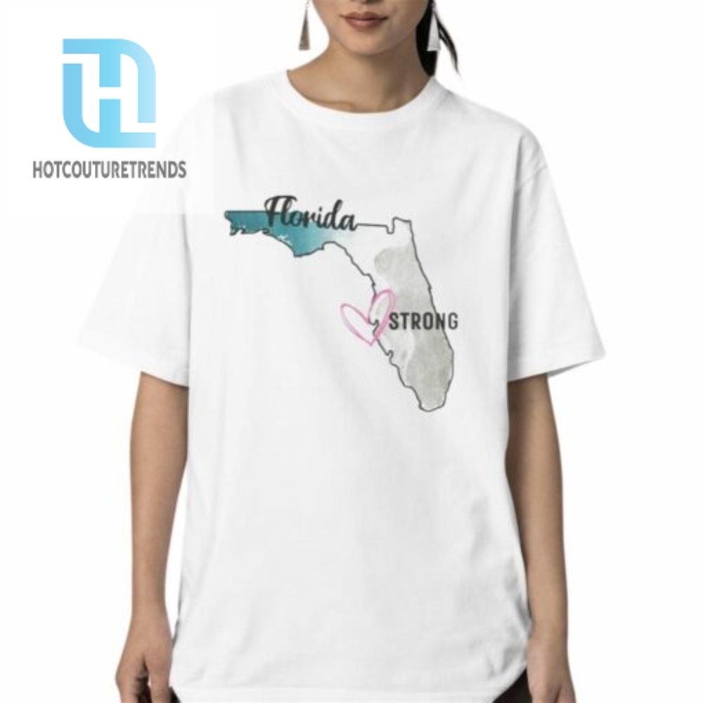 Hurricane Milton Florida Strong Map 2024 Shirt hotcouturetrends 1