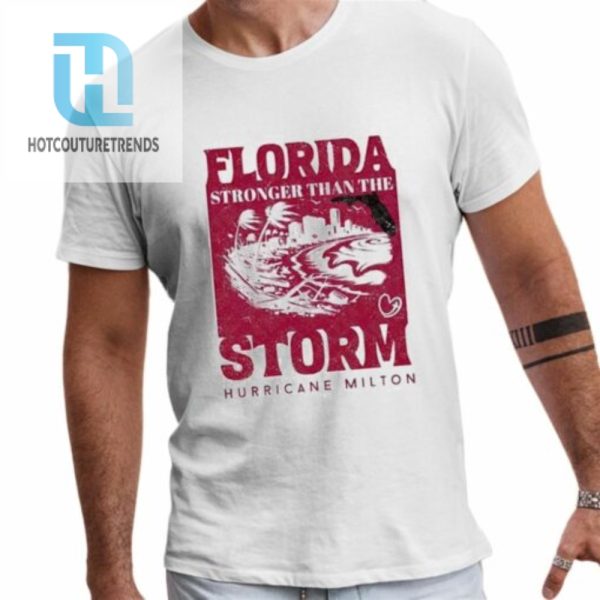 Florida Stronger Than The Storm Hurricane Milton 2024 Shirt hotcouturetrends 1 1