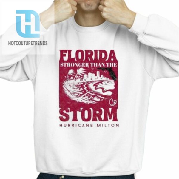 Florida Stronger Than The Storm Hurricane Milton 2024 Shirt hotcouturetrends 1 2