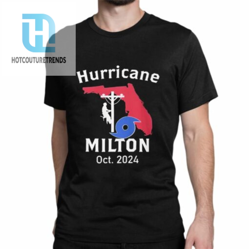 United State Hurricane Milton Lineman Oct 2024 Shirt 