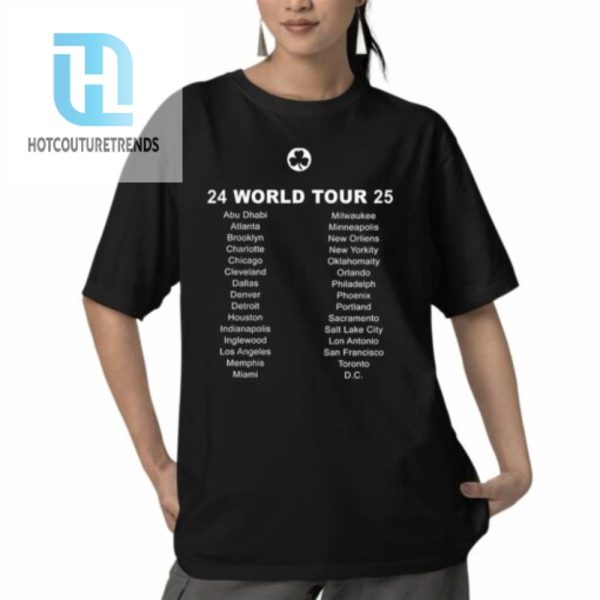 Joe Mazzulla Celtics 24 World Tour 25 Shirt hotcouturetrends 1