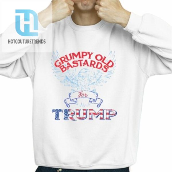 Zeek Arkham Wearing Grumpy Old Bastards For Trump Shirt hotcouturetrends 1 2