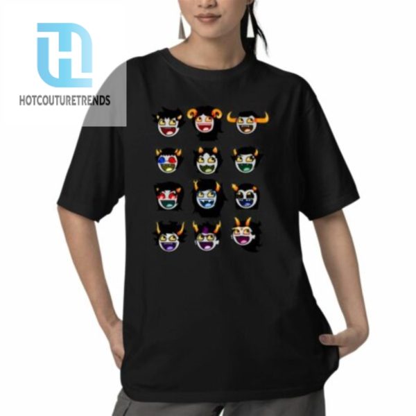 Homestuck Troll Awesome Smiley Icons Shirt hotcouturetrends 1