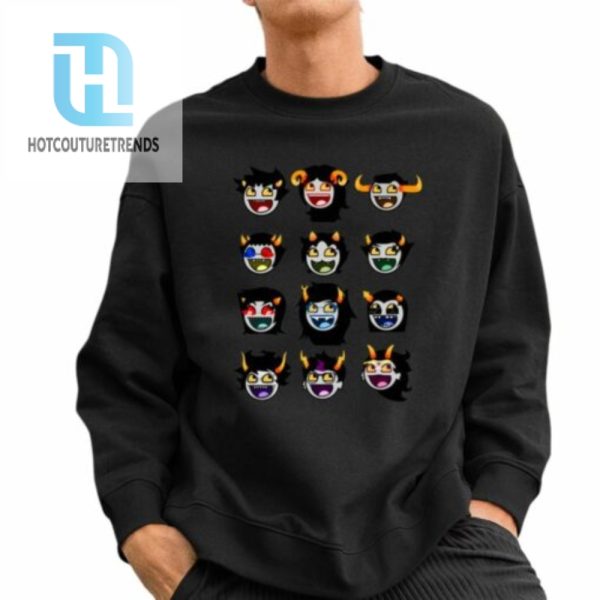 Homestuck Troll Awesome Smiley Icons Shirt hotcouturetrends 1 2