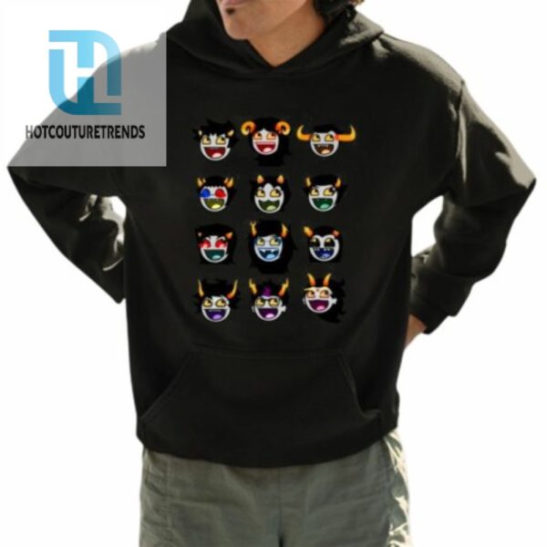 Homestuck Troll Awesome Smiley Icons Shirt hotcouturetrends 1 3