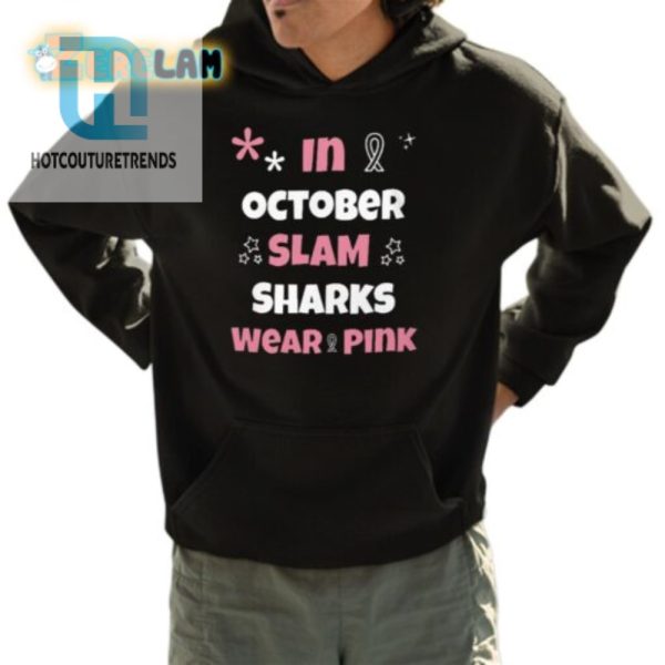 In October Slam Sharks Wear Pink Shirt hotcouturetrends 1 3