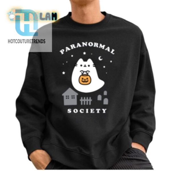 Pusheen Boosheen Paranormal Society Shirt hotcouturetrends 1 2