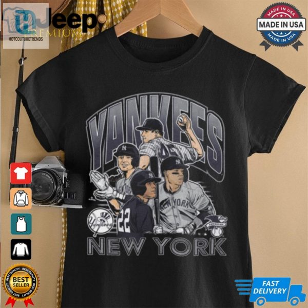 New York Yankees Multi Player Mlb Painting T Shirt hotcouturetrends 1 1