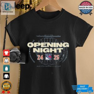 Opening Night New York Rangers 2024 2025 T Shirt hotcouturetrends 1 1