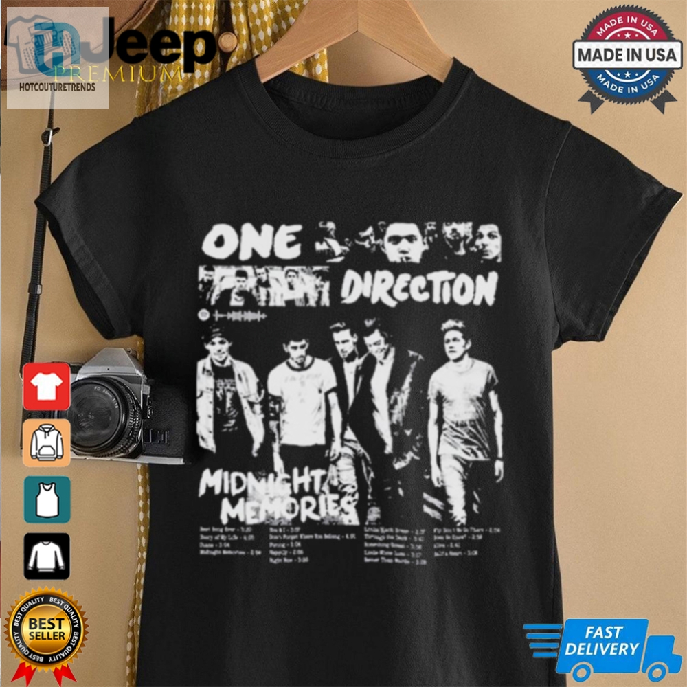 One Direction Liam Payne Album 1D Midnight Memories Graphic T Shirt 