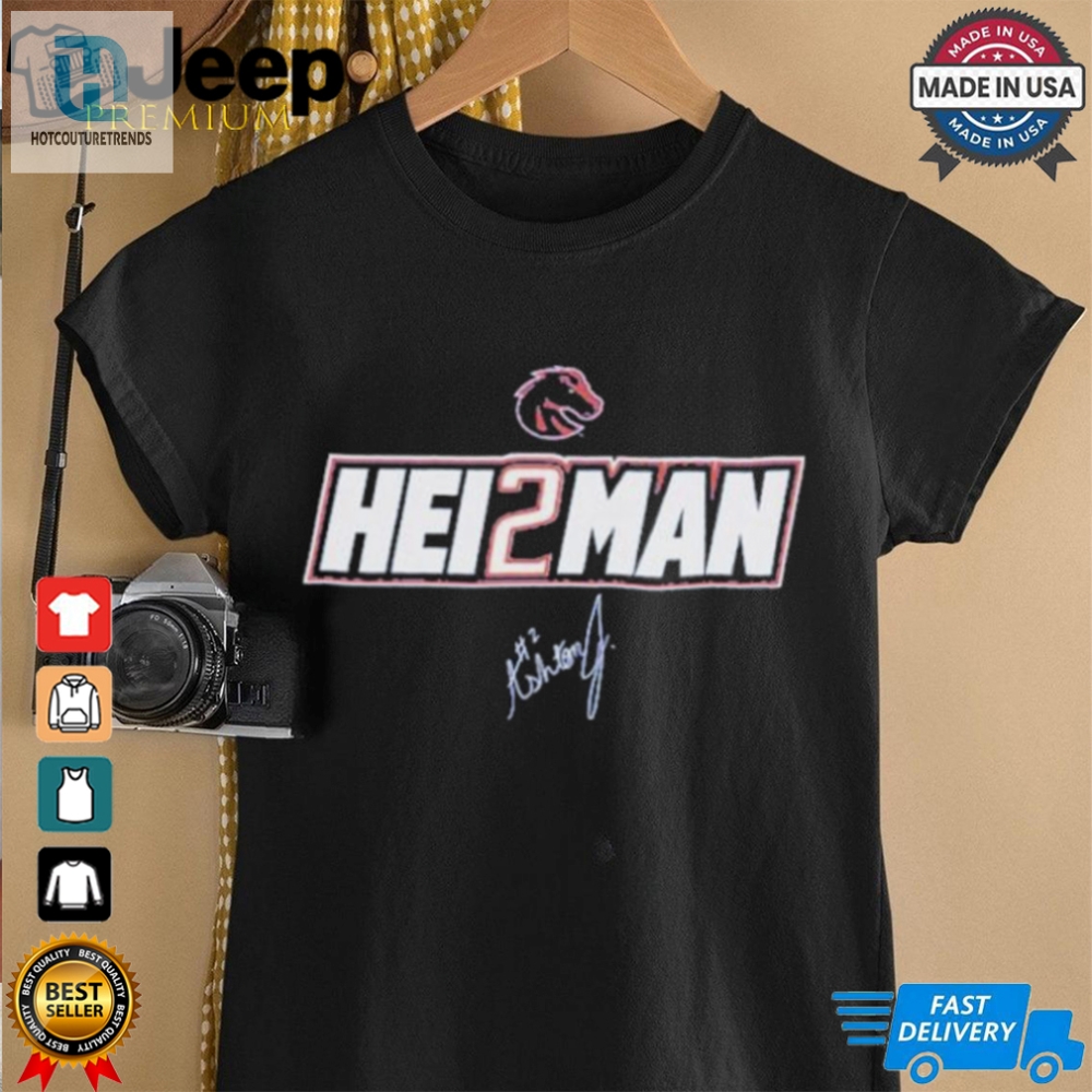 Official Hei2man Ashton Jeanty Boise State Broncos Shirt 