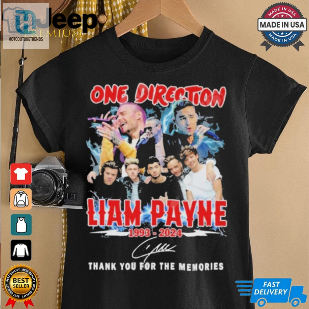 One Direction Liam Payne 1993 2024 Thank You For The Memories T Shirt 