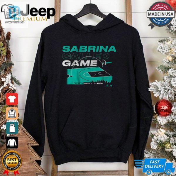 Sabrina Ionescu Called Game From The Logo Shirt hotcouturetrends 1