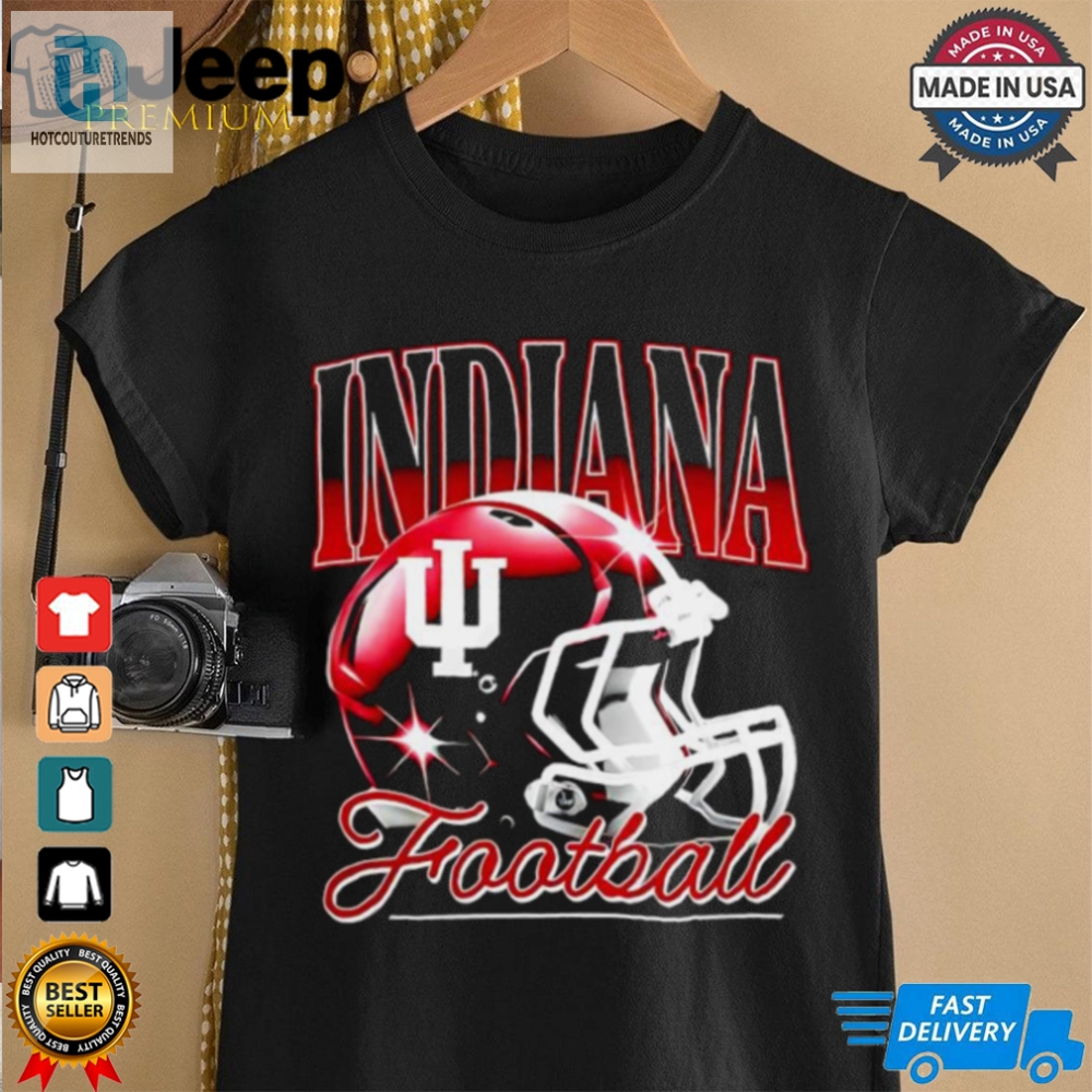 Indiana Hoosiers Football Helmet Shirt 