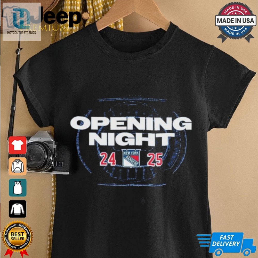 New York Rangers Opening Night Stadium Shirt 