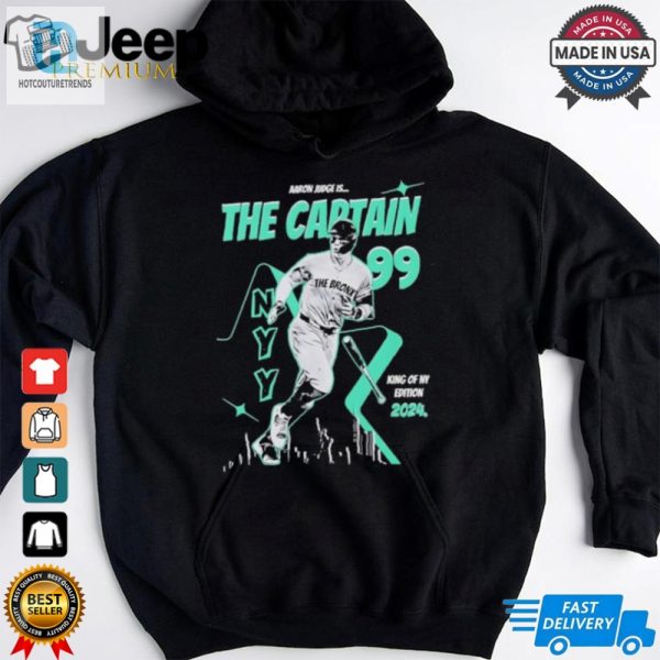 The Captain Aaron Judge New York Yankees Baseball 2024 Shirt hotcouturetrends 1 3