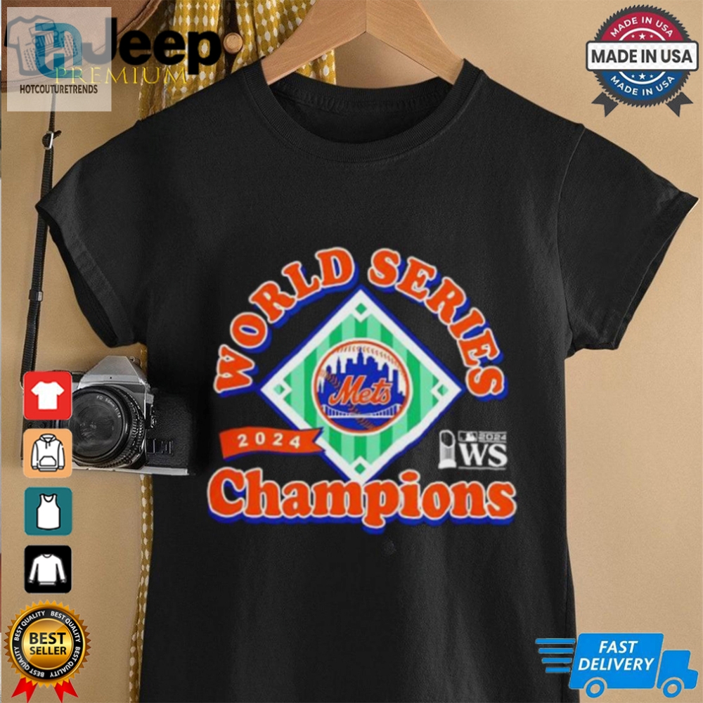 World Series Champions New York Mets Mlb 2024 Logo Shirt 