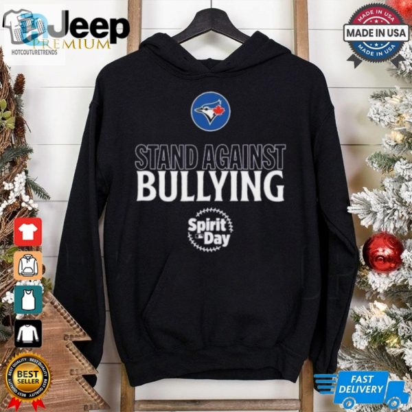 Official Toronto Blue Jays Stand Against Bullying Spirit Day 2024 Shirt hotcouturetrends 1