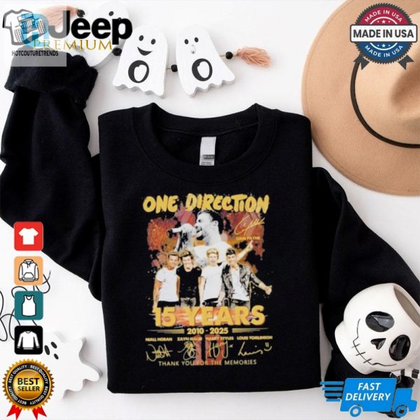 One Direction Liam Payne 15 Years 2010 2025 Thank You For The Memories T Shirt hotcouturetrends 1 2