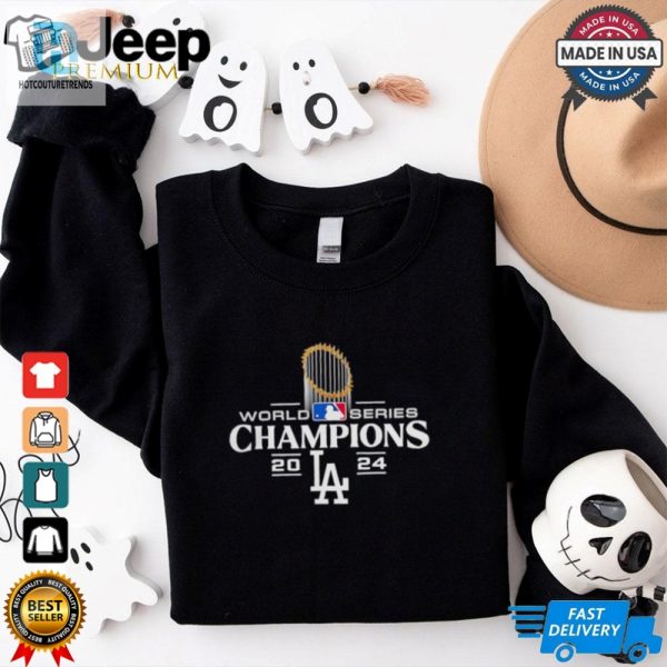 Mlb World Series Champions Los Angeles Dodgers 2024 Logo Shirt hotcouturetrends 1 2