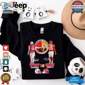 Official Raiola Mahomes Kc Chiefs X Nebraska Huskers On Saturdays On Sundays Shirt hotcouturetrends 1 2