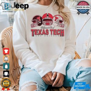 Wreck Em Texas Tech Red Raiders Helmet On Helmet T Shirt hotcouturetrends 1 1