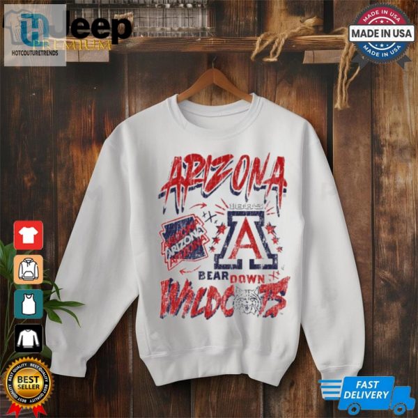 Dark Horse X Arizona Arizona Wildcats Bear Down 1885 Vintage T Shirt hotcouturetrends 1