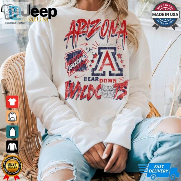 Dark Horse X Arizona Arizona Wildcats Bear Down 1885 Vintage T Shirt hotcouturetrends 1 1