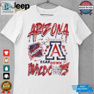 Dark Horse X Arizona Arizona Wildcats Bear Down 1885 Vintage T Shirt hotcouturetrends 1 2