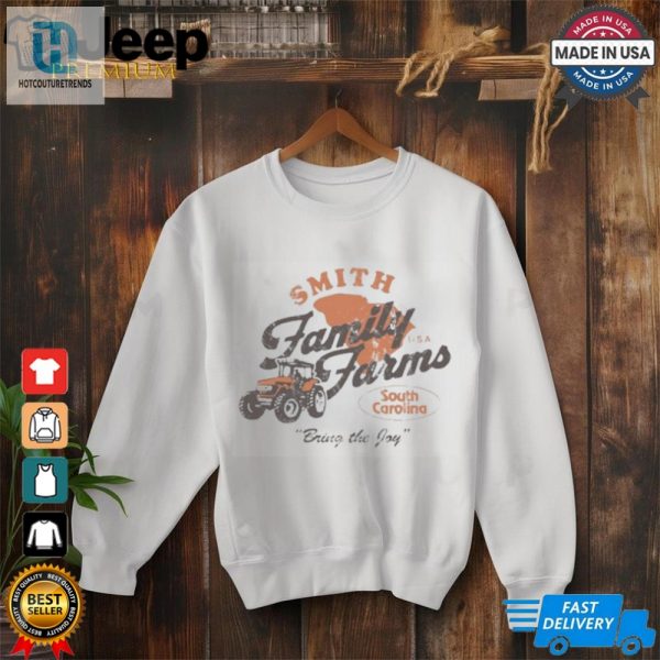 Smith Family Farms Bring The Joy South Carolina Retro T Shirt hotcouturetrends 1