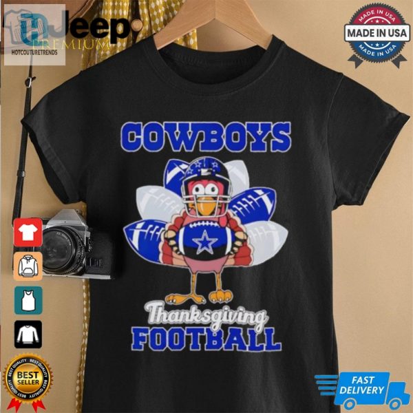 Turkey Dallas Cowboys Thanksgiving Football Shirt hotcouturetrends 1