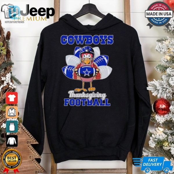 Turkey Dallas Cowboys Thanksgiving Football Shirt hotcouturetrends 1 1