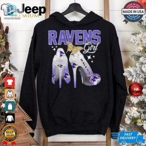 Baltimore Ravens Girl High Heels Shirt hotcouturetrends 1 1