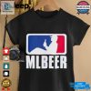 Mlbeer Mlb Parody Logo Funny Baseball And Beer Lover Shirt hotcouturetrends 1