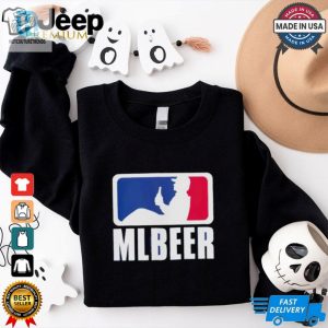 Mlbeer Mlb Parody Logo Funny Baseball And Beer Lover Shirt hotcouturetrends 1 3