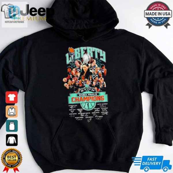 New York Liberty 2024 Wnba Finals Champions Signature Shirt hotcouturetrends 1 2