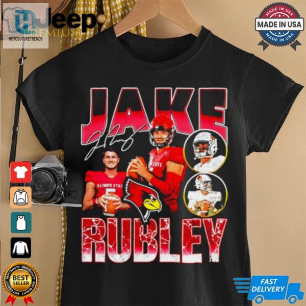 Jake Rubley Illinois State Redbirds Vintage Shirt hotcouturetrends 1