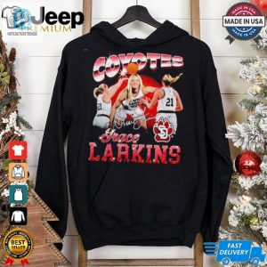 Grace Larkins South Dakota Coyotes Signature Vintage Shirt hotcouturetrends 1 1