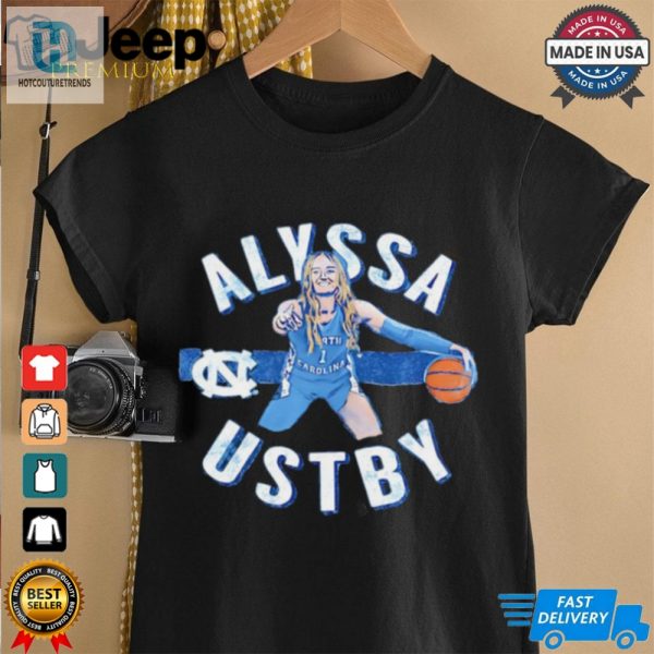 Alyssa Ustby North Carolina Tar Heels Cartoon Shirt hotcouturetrends 1