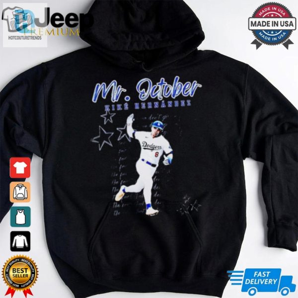 Kike Hernandez La Baseball Mr. October Shirt hotcouturetrends 1 2